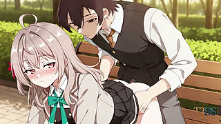 Masha x Masachika - Park Bench Secret Sex
