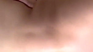 Big Ass Tattooed Chubby Getting Caught with Her Dildo in the Bathroom