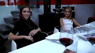 Mina K. and Tiffany Tatum seducing your wifes hot friend