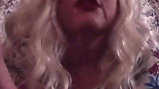 Cheryl's Smoke Break Thinking About Your Cock