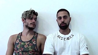 Aussie Amateurs Luca And Rhys Bareback After Deepthroat