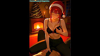 Makima's New Year Temptation - AI Chainsaw Man Animation