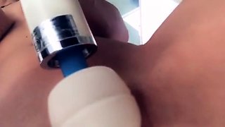 Big tits masturbation