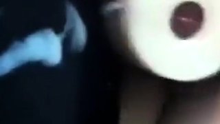 Twinks Playing with a Cock Sleeve and Cumming Hard