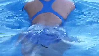 Blue Swimsuit Custom