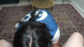 Submissive MILF Slut Loves Cleaning My Hairy Asshole