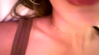 Awesome Teen With Big Boobs Dildo Masturbation