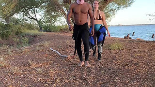 The Pirate Fucks Slut on Deserted Island