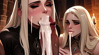 Busty White Medieval Maidens Get BBC'd