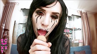 Succubus Roxy Cox Feeds on Wild Passion with Heat