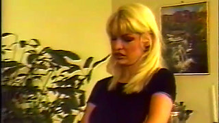 Big boobs blonde lesbian pussy licking dildo playing in 69 position...office sex