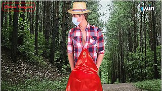 Sex Addicted Riding Hood Goes To The Forest In Search Of Fun
