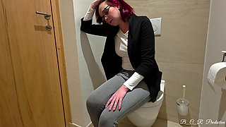 My boss just won't stop flirting... Nobody should see what happens in the office toilet