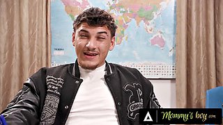 MOMMYS BOY - Lucky Stud Fucks With Hot MILF Teacher Adira Allure After A Test