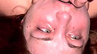 Deepthroat Training with Head Upside Down