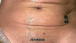 Used Condom Belly Button Cum Play