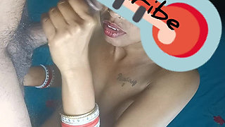 India Wife Sex with Boss Blowjob Naked Slap Pussy Pinch Nipple