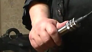 Humiliating threesome whit old man