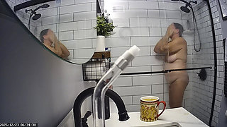 Mrs. Joanne Tanner a Real Public Schoolteacher with Big Natural Tits Exposing Herself in the Shower 12-23-2025