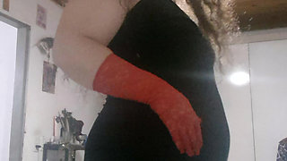 Fiery whore from the cabaret of Salvador Bahia