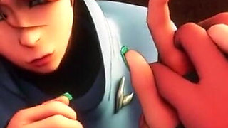 Sypha Belnades Gives You a Handjob While Holding Your Hand