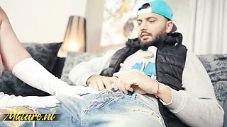 Pornstar sex with bendy Stefan Steel from Mature NL