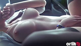Dr. Mercy Fucks Her Patient and Takes a Massive Cum Load - Overwatch 3D