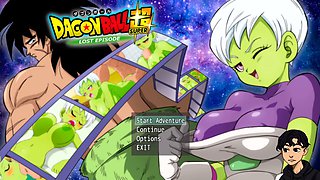 Cheelai and Broly get it on in the bathroom scenes from Dragon Ball Super