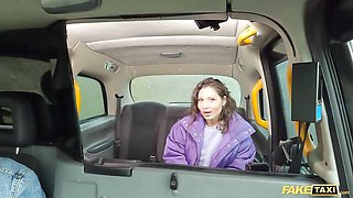 Stunner Charlie Dean and Helina Dream - hard fast fucking scene - Fake Taxi