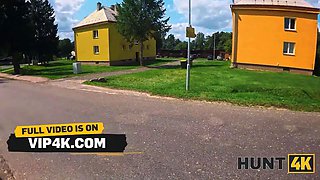 Hunt4k. cheating for cash... and smoking for sperm of cum