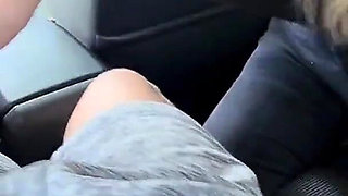 Throat Fuck in the Car Cream Pie