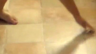 Jen Is Peeing on the Kitchen Floor