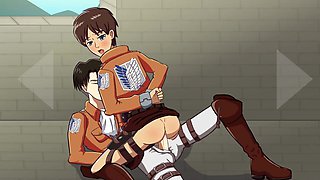 Two guys fucking animation from the game