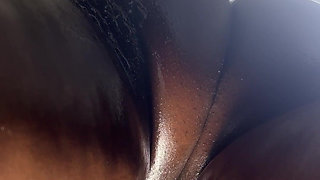 Upclose Standing Orgasm