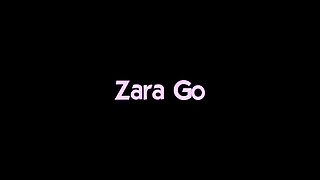 Zara Go 5 Black Lingerieon Dance Stage