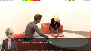 The Roommate Sexy Secretary with Big Fake Tits - Episode 16