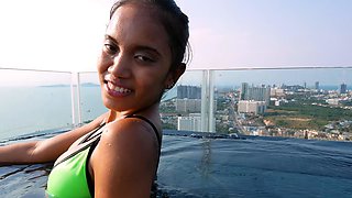 Anal penetration for my big ass Thai GF
