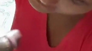 Horny Old Woman Sucking Cock