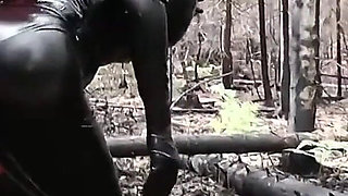 Latex Rubber Humiliation Outdoor