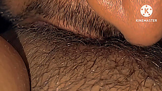 BHABHI'S JUICY AND HAIRY PUSSY LIPS SUCKING AND LICKING