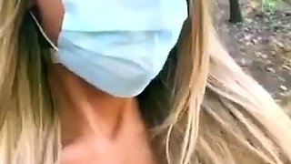 Blonde Natasha Marley with big boob