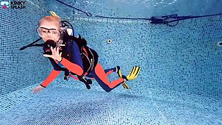 Lucy Laurens Underwater Lesbian Scuba Instructor POV Pussy Fuck Seduction