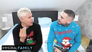 Immoral Family featuring Maddy Black and Pretty Face's big tits movie