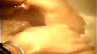 stepmom fingers in bath (Peeping through keyhole)