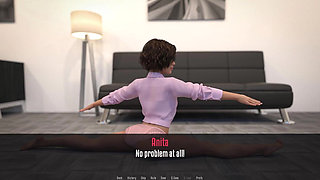 Anita's Internship - Gameplay - Roleplay - Yoga and Anal Riding