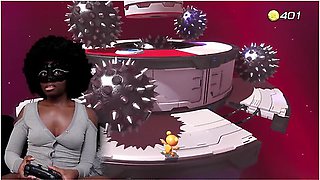 Astro Bot And Stripping With Ebony Butts (challenge Levels Gameplay)