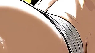 Horny Old Blonde Widow Fucks Hard with Gardener - Passionate Outdoor Sex - Ai Animation