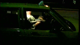 Horny Blonde MILF Rides Passionately in Car and Couch