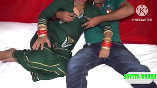 Stepmother savita  Caught her Stepson naked, She help for tight pennis and Cumshot in mouth.