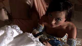 Cock whisperer at the masquerade